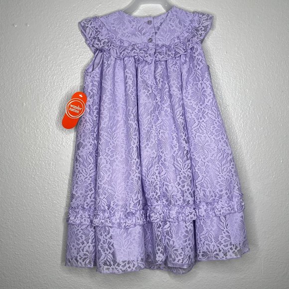 wonder nation toddler lace sleeveless dress 5T - Picture 4 of 4